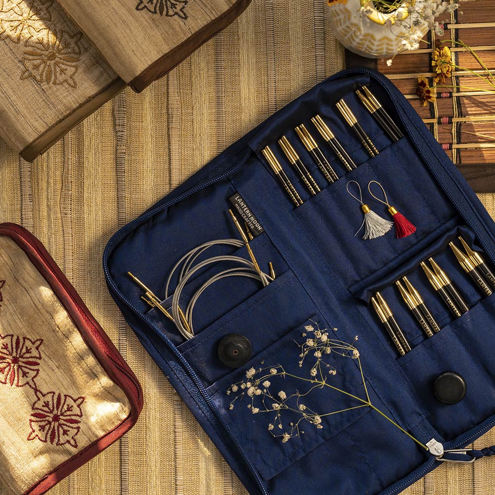 Lantern Moon Heirloom Ebony Interchangeable Knitting Needle Set 13cm (5")